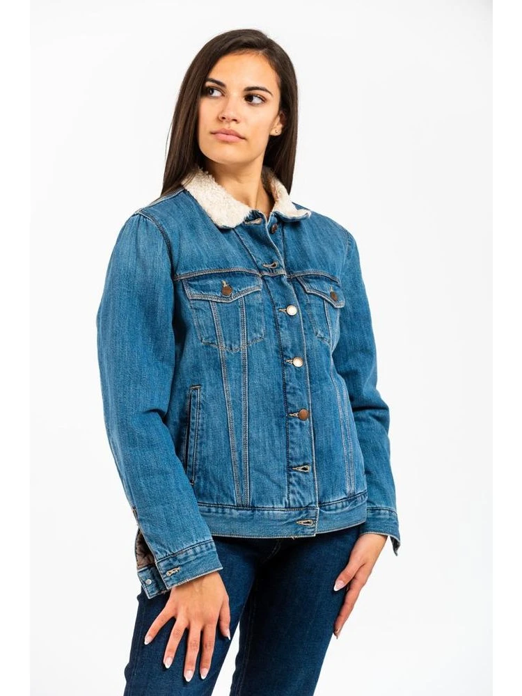 Blue Cotton Denim Jacket