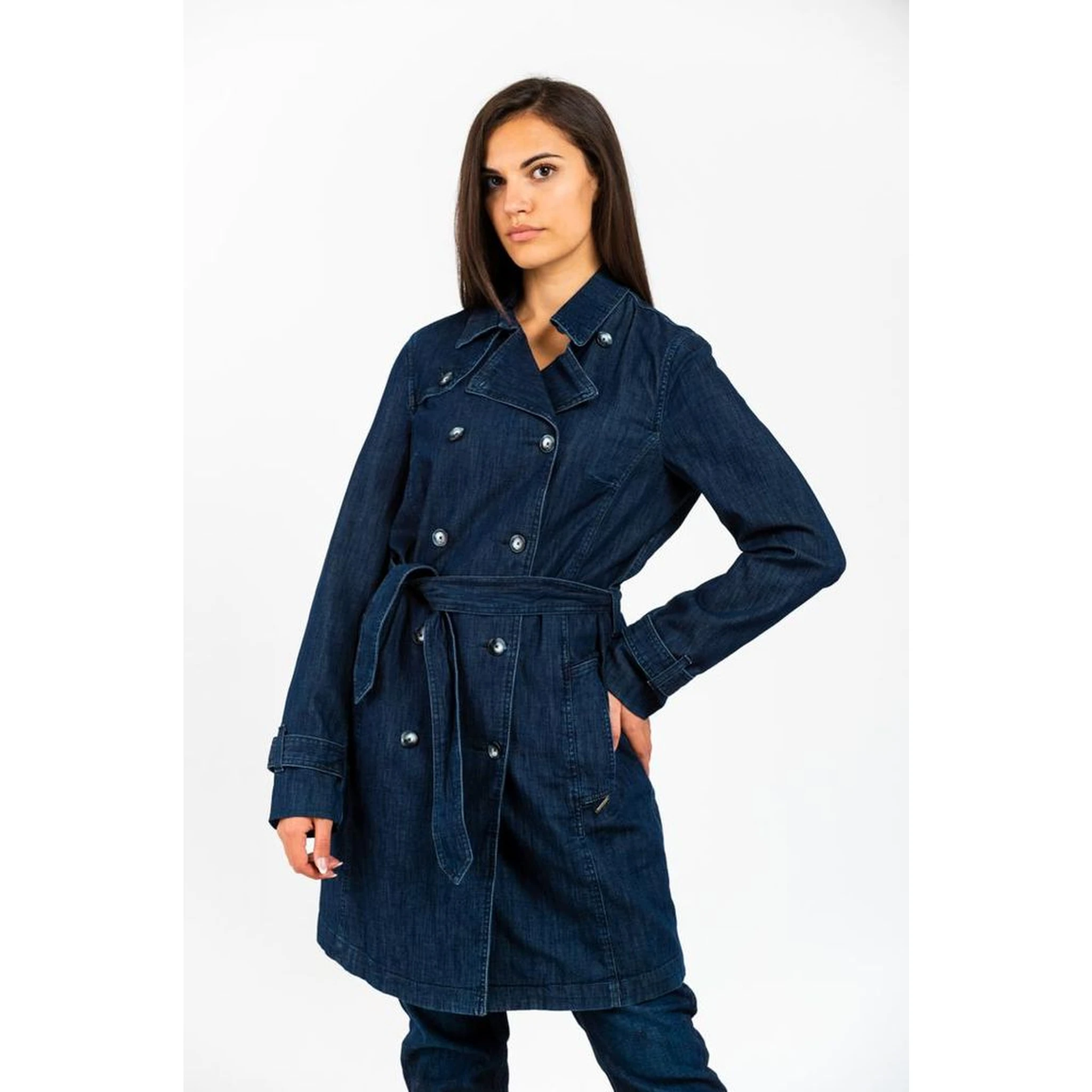 Blue Cotton Denim Jacket
