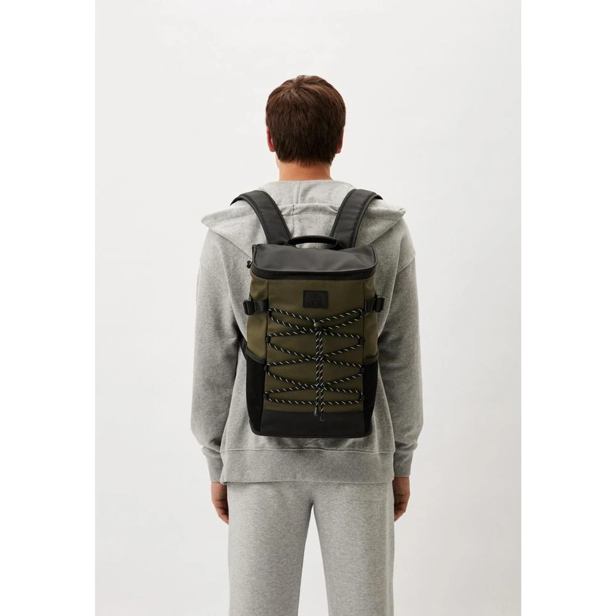 Bicolor Polyethylene Backpack