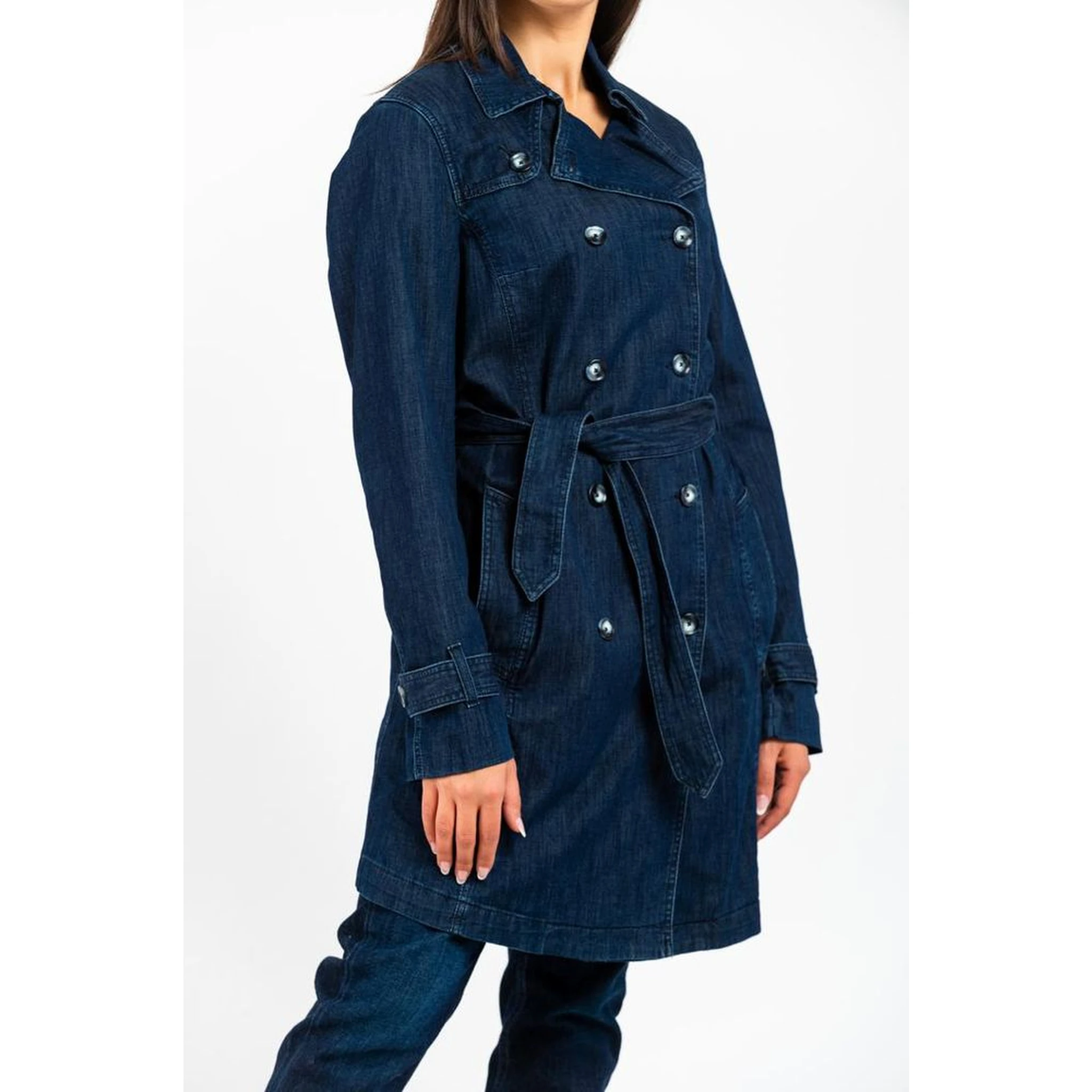 Blue Cotton Denim Jacket