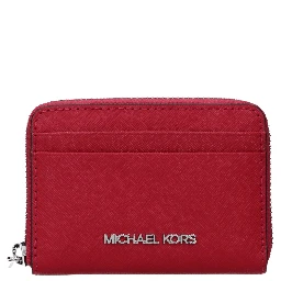 Red Leather Cardholder