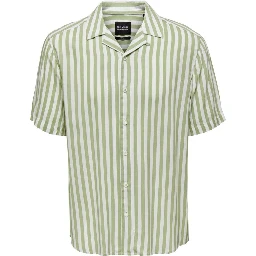 Bicolor Cotton Pattern Shirt