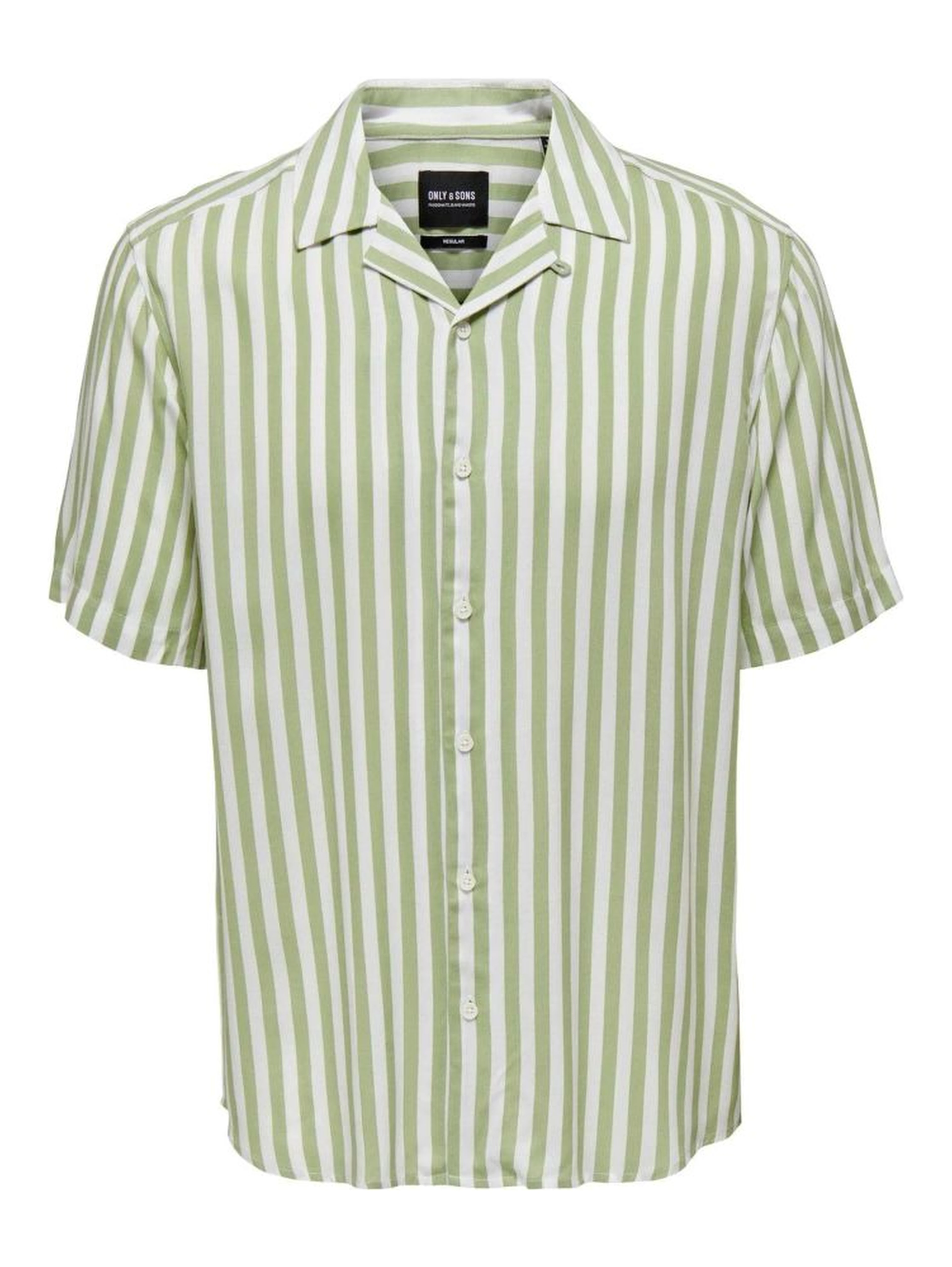 Bicolor Cotton Pattern Shirt