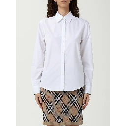 قميص أبيض من القطن