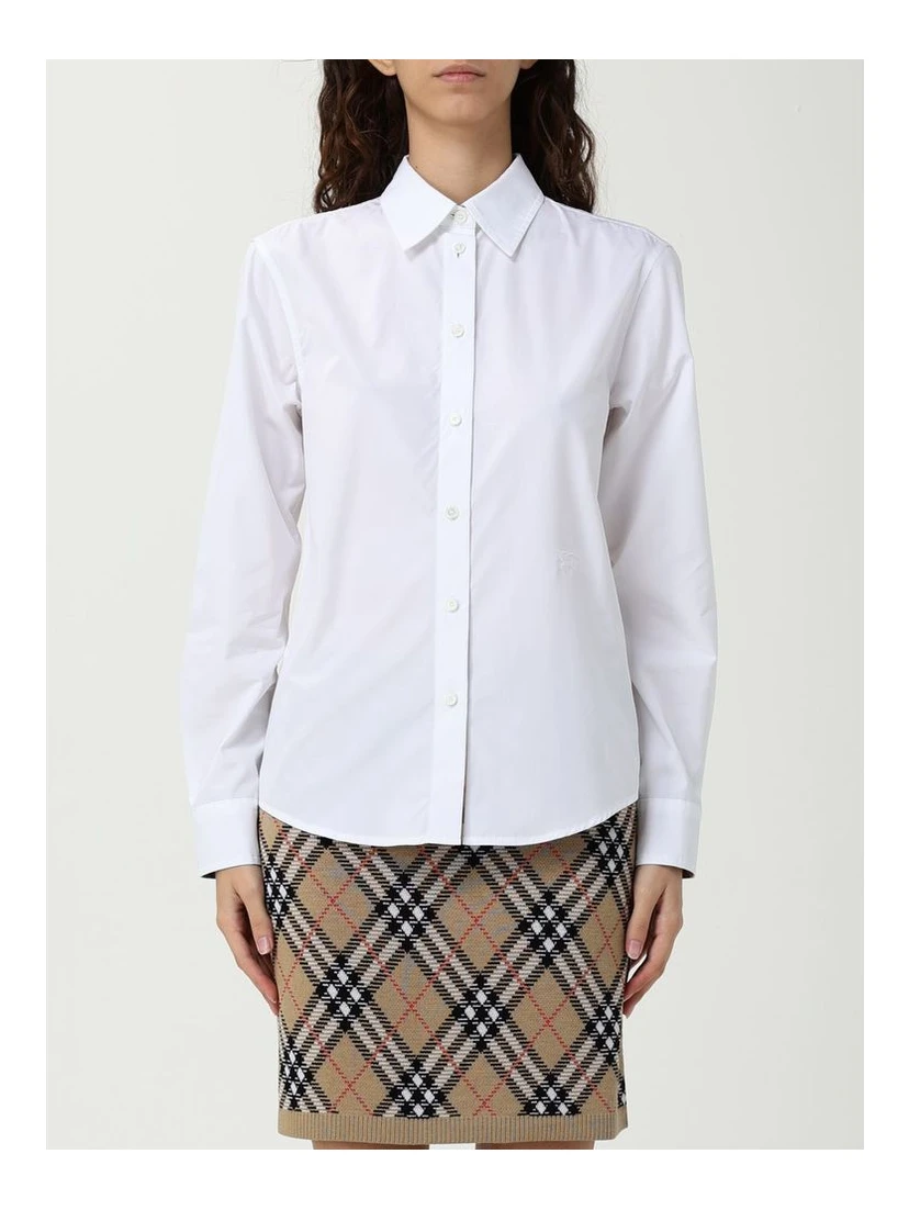 White Cotton Dress Shirt