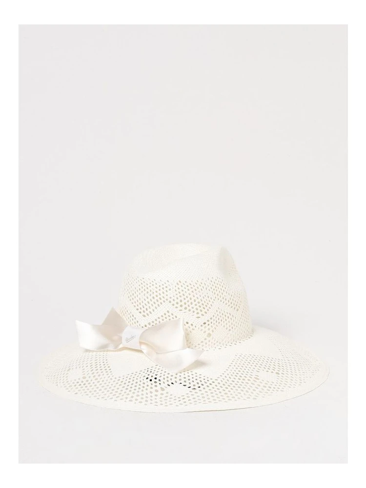 White Paper Straw Sunhat