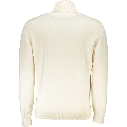 White Cotton Turtleneck