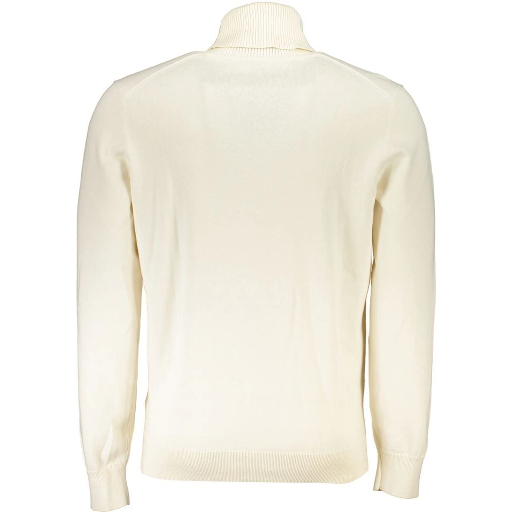 White Cotton Turtleneck