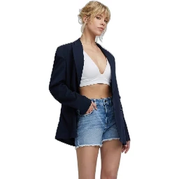 Blue Denim Shorts