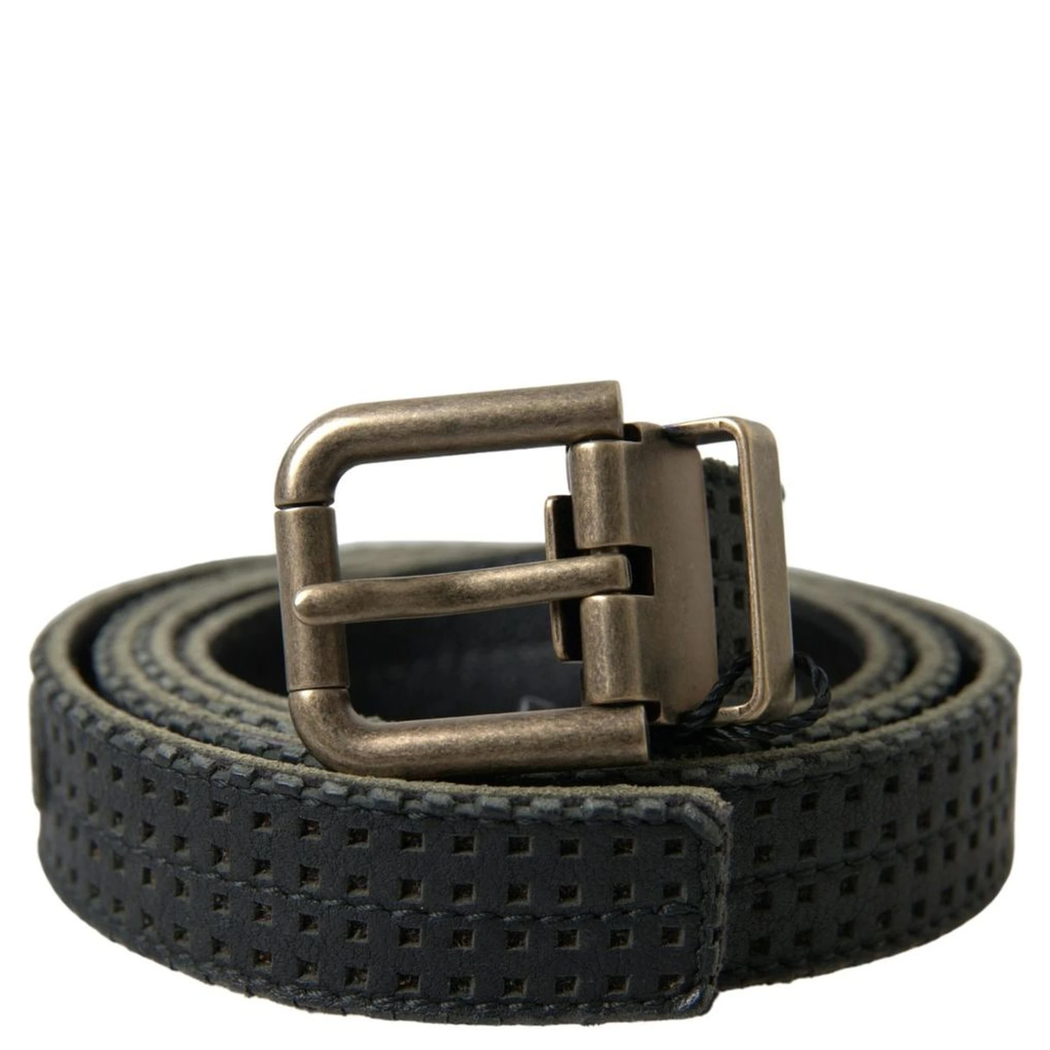 Black Leather Regular Belt
