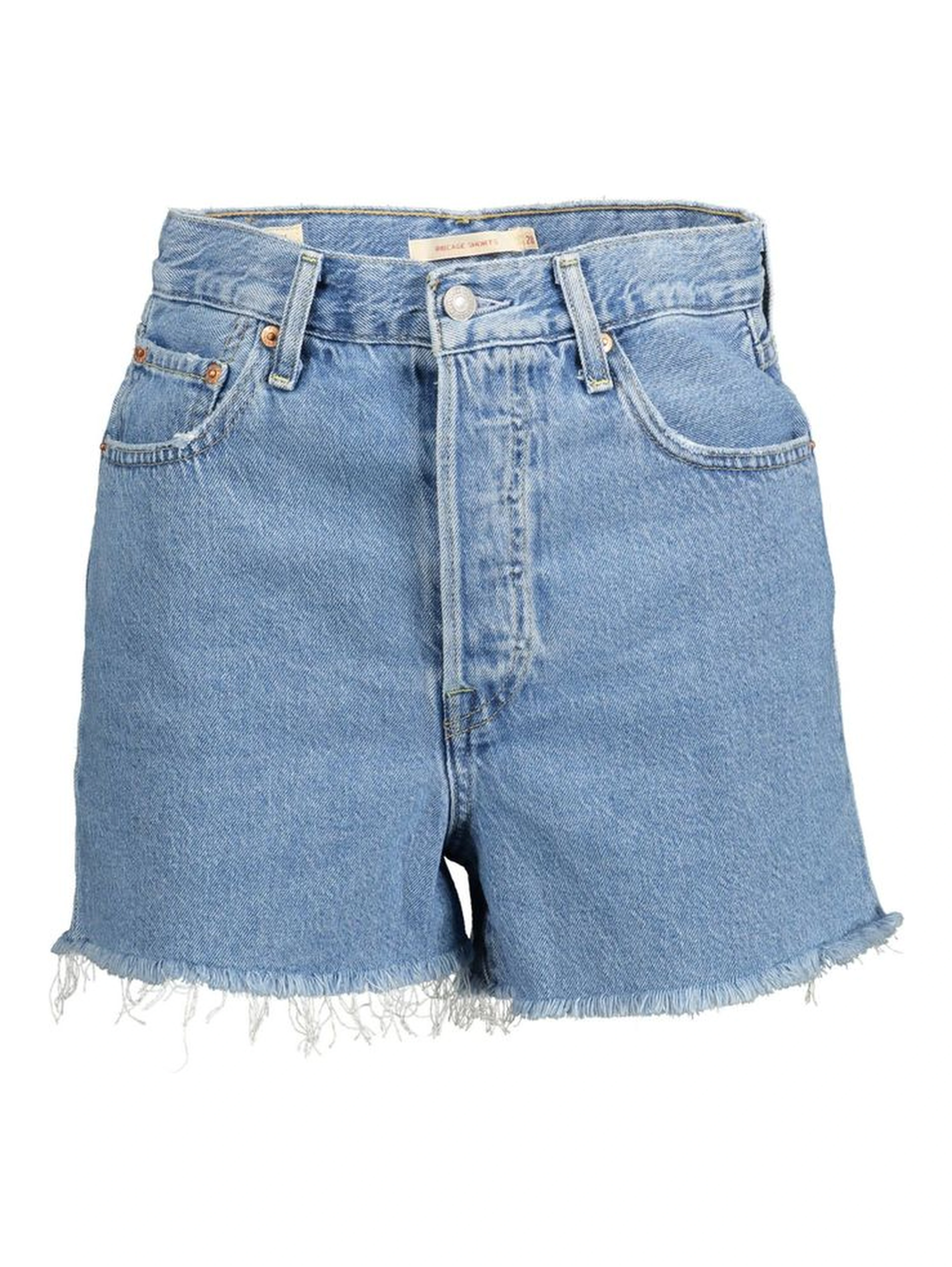 Light Blue Denim Shorts