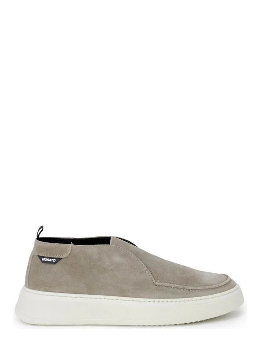Beige Polyester Sneakers