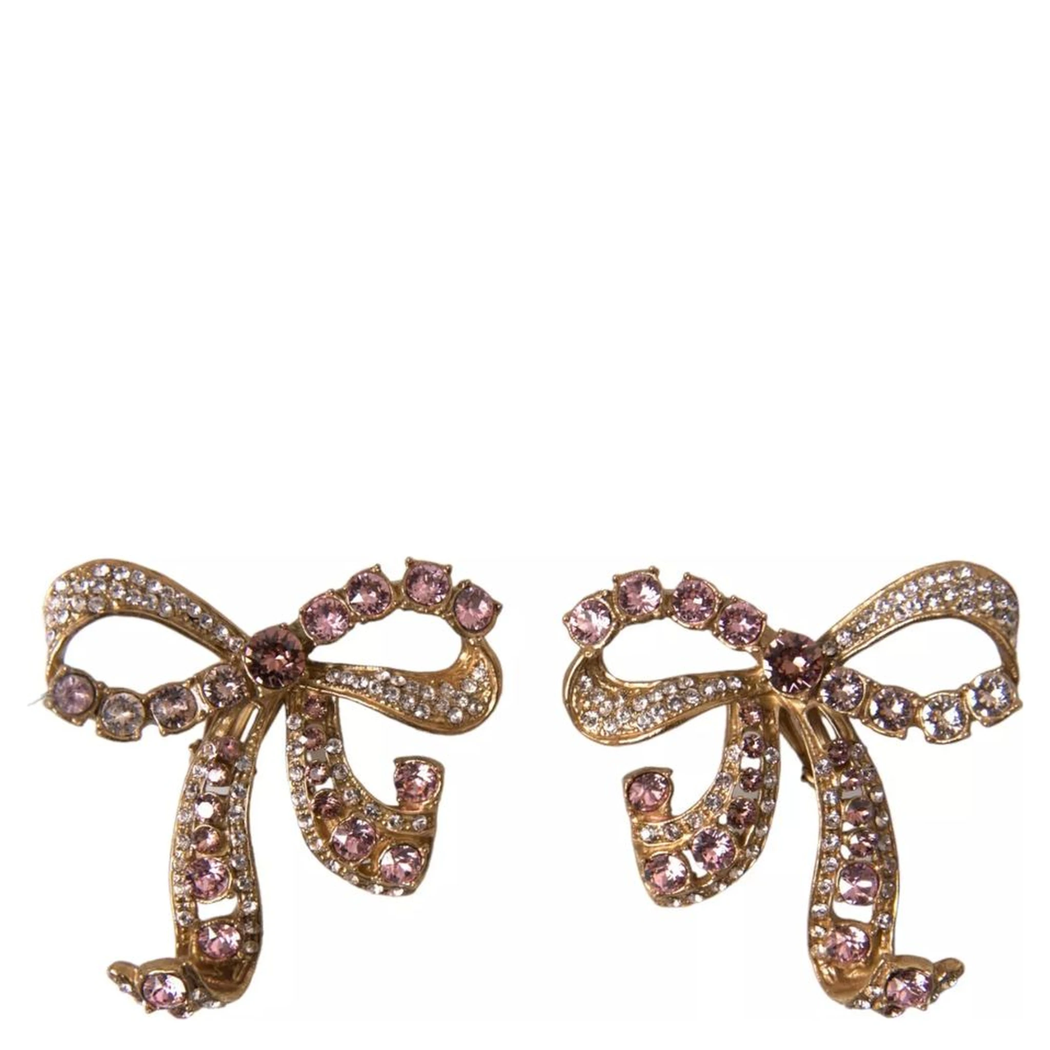 Gold Brass Earrings