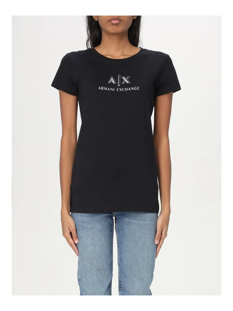 Black Cotton T-Shirt