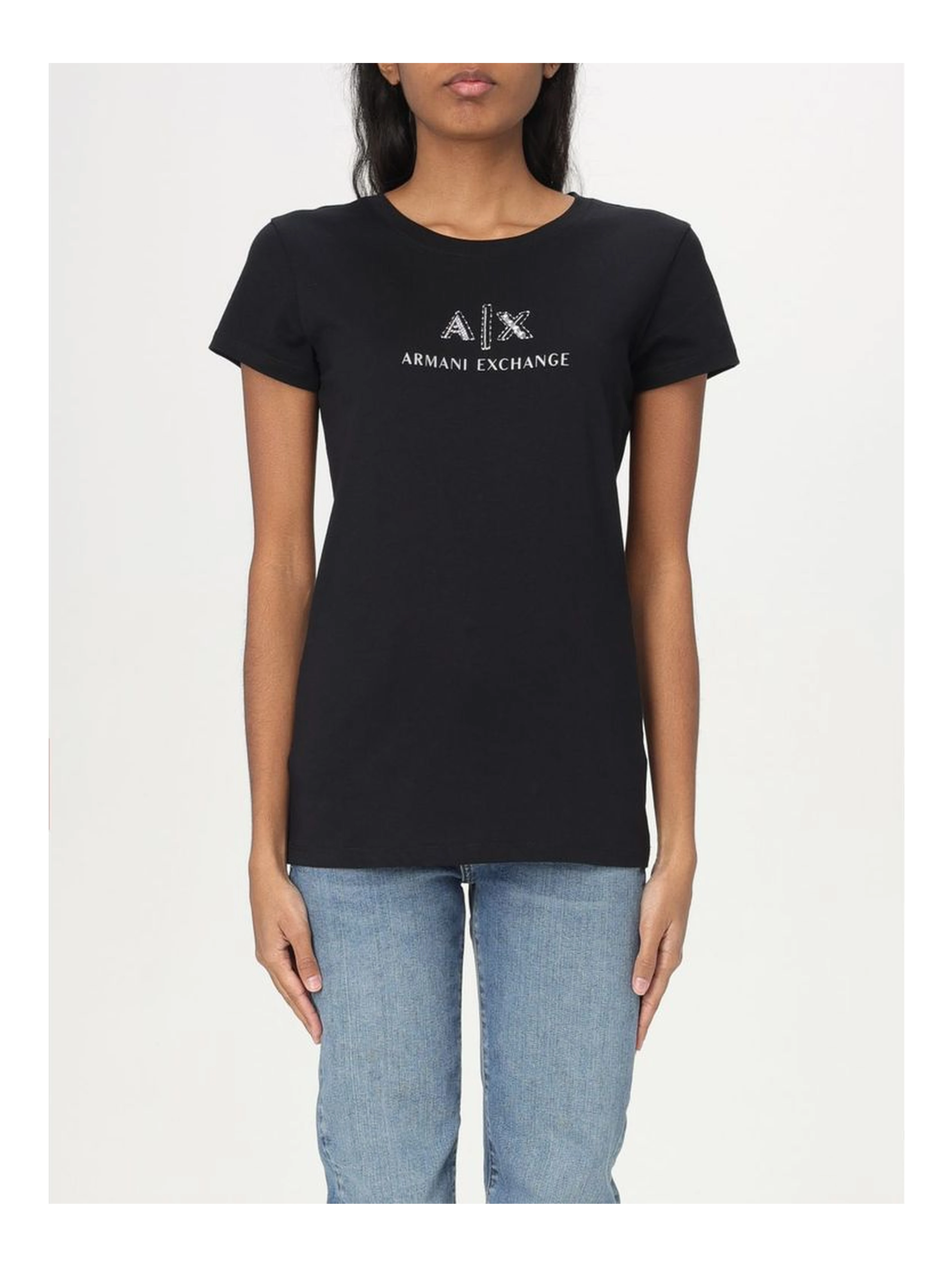 Black Cotton T-Shirt