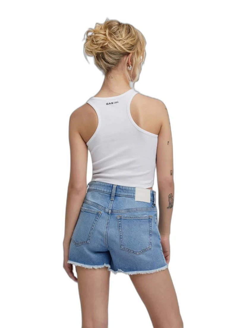 Blue Denim Shorts