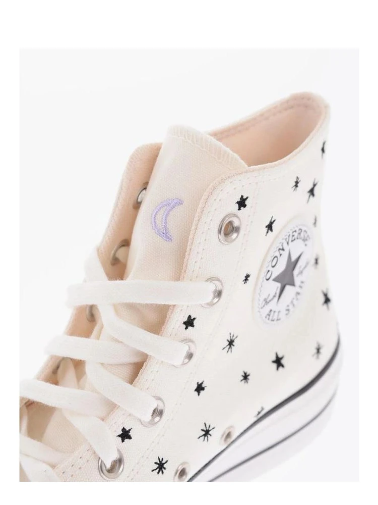 Black And White Canvas High Top Sneakers alternative