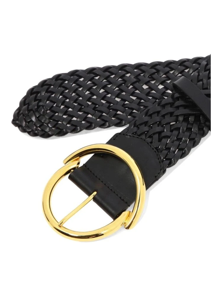 Black Leather Regular Belt alternative