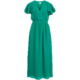 Bicolor Polyester Casual Dress
