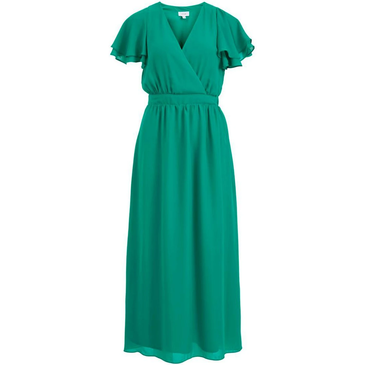 Bicolor Polyester Casual Dress