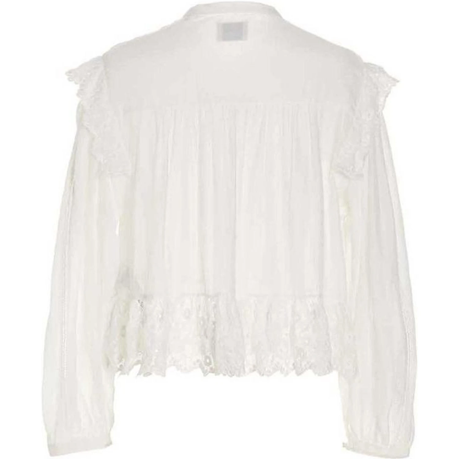 White Viscose Top