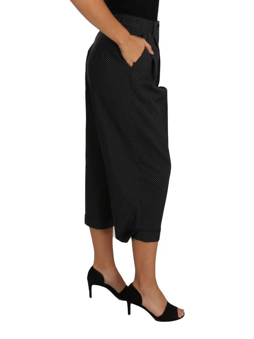 Black Cotton Pants