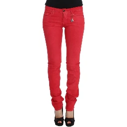 Multicolor Cotton Skinny Jeans