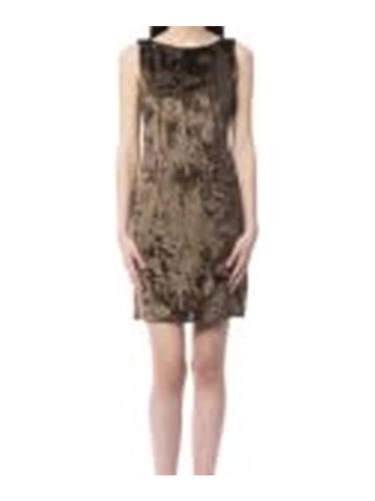 Brown Viscose Casual Dress alternative
