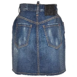 Blue Denim Skirt