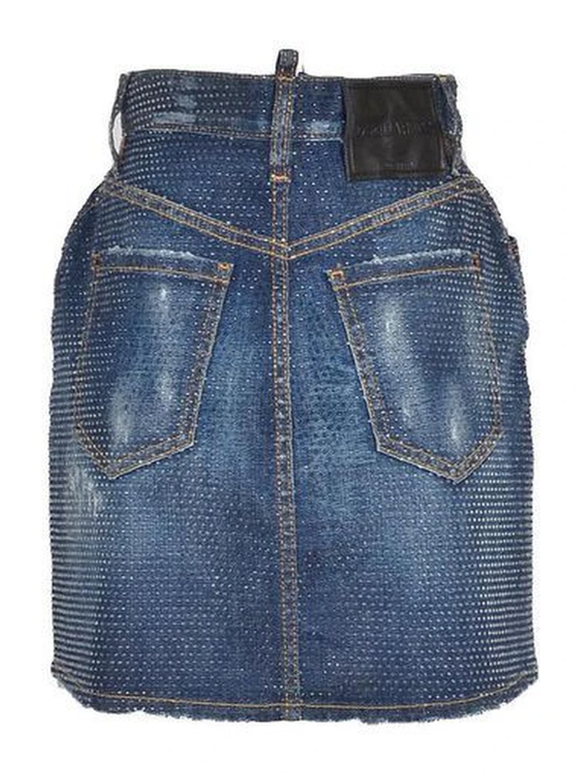 Blue Denim Skirt