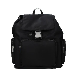 Black Fabric Backpack