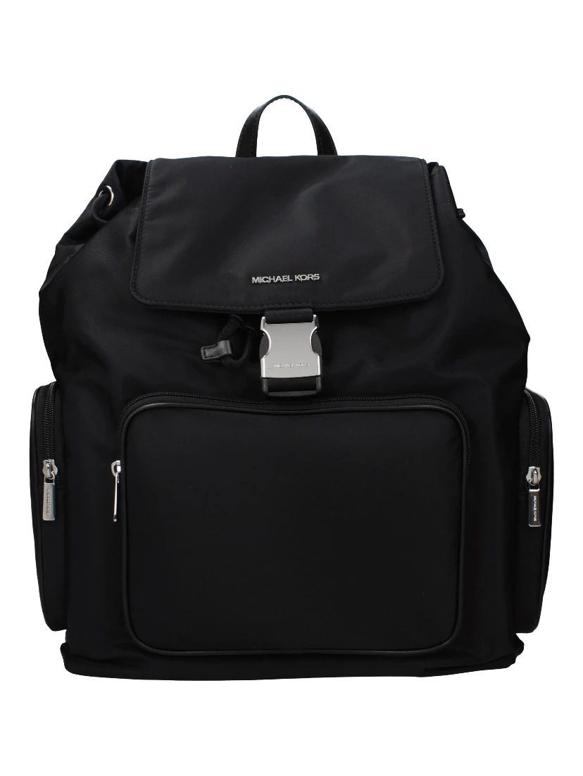 Black Fabric Backpack