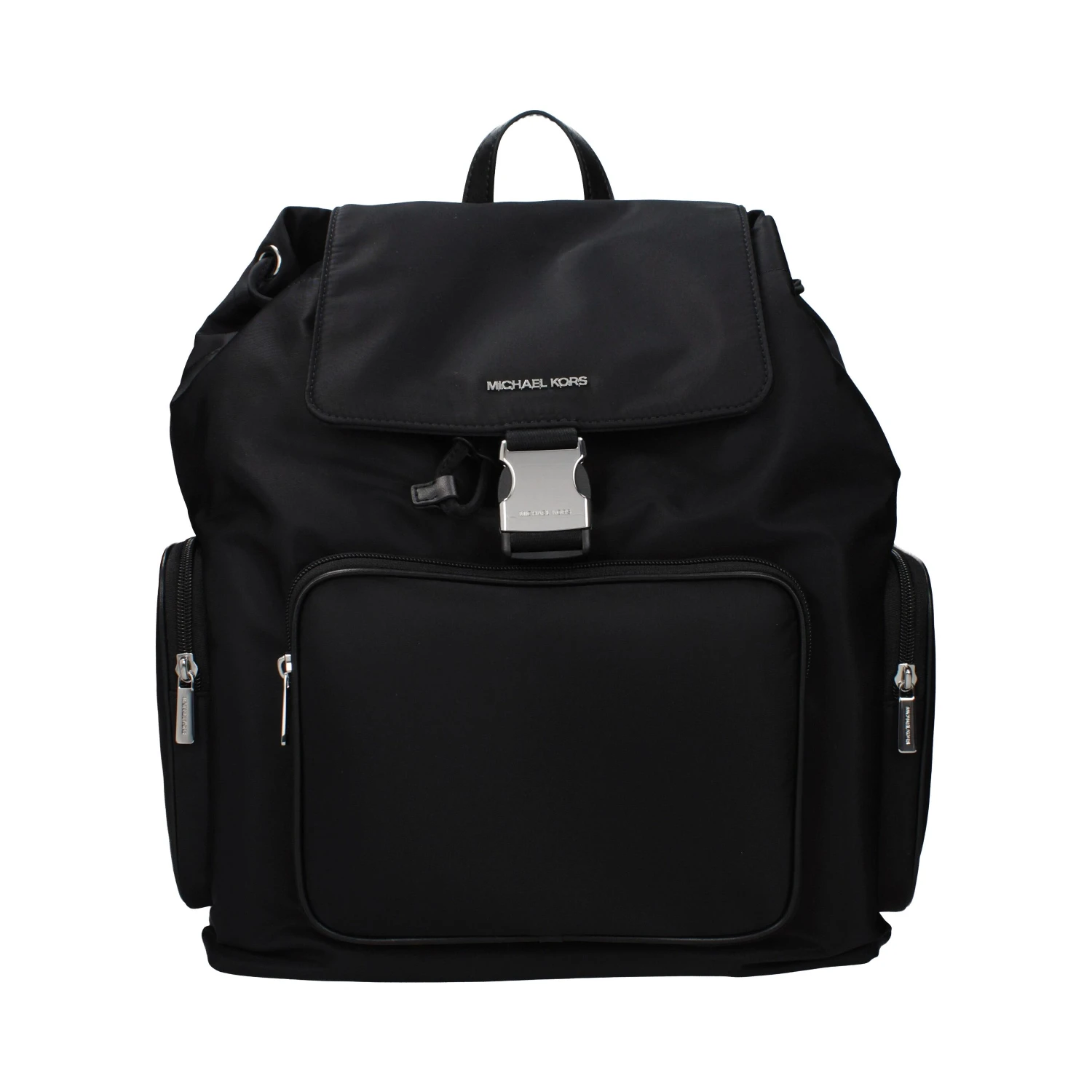 Black Fabric Backpack