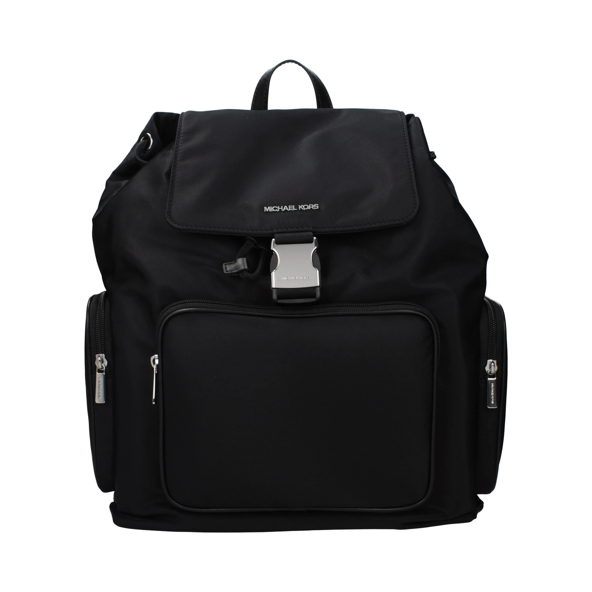 Black Fabric Backpack