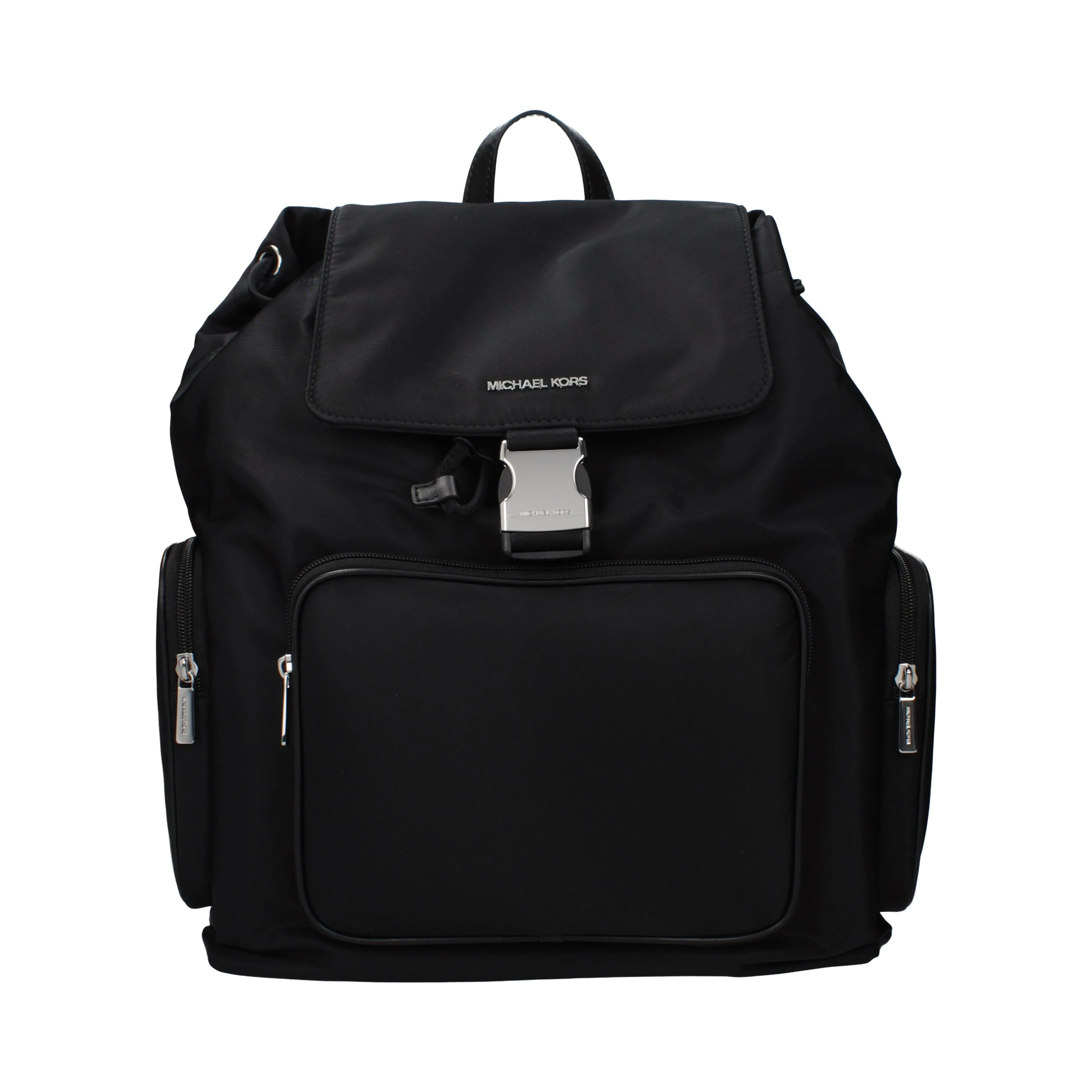 Black Fabric Backpack