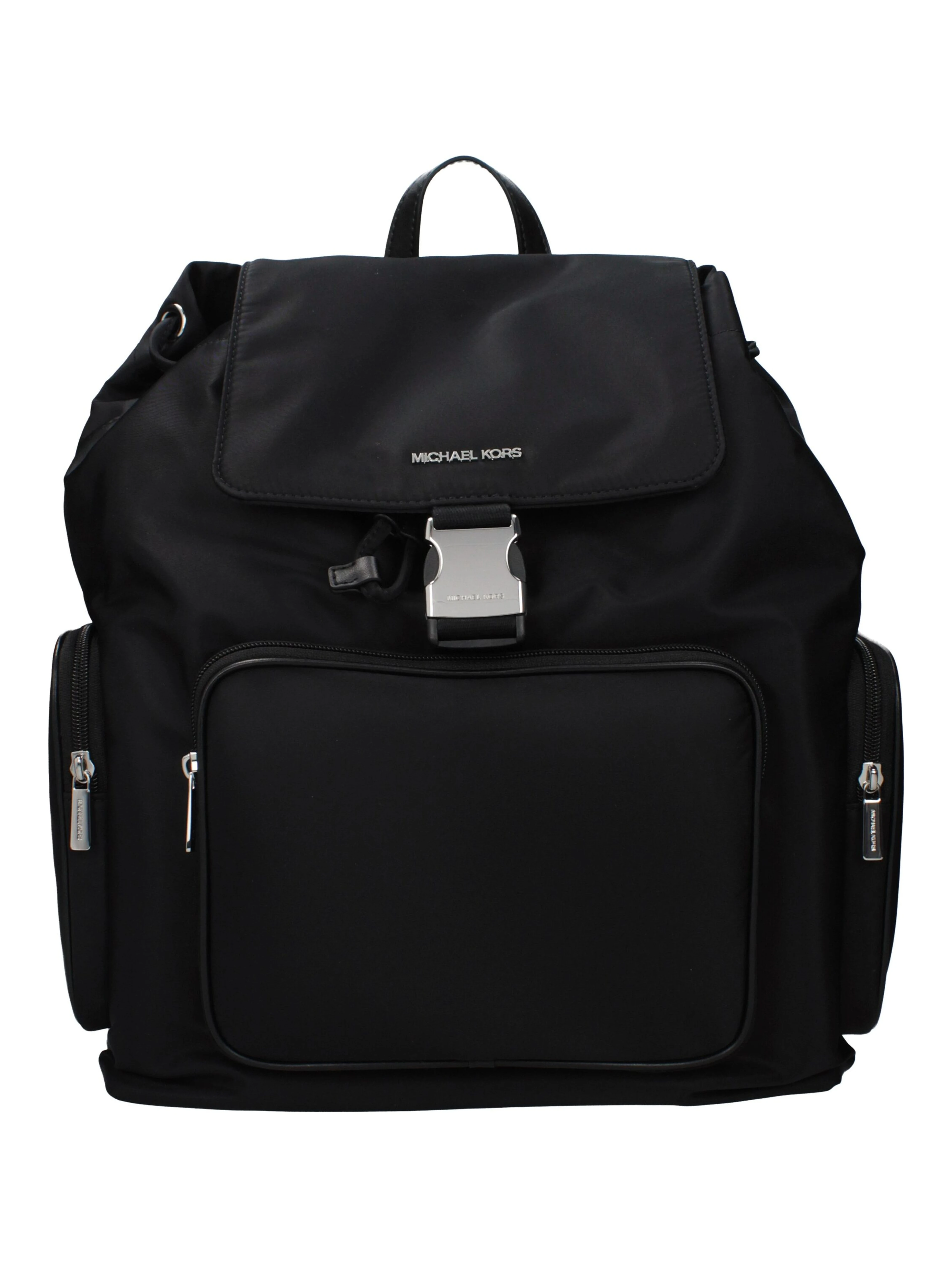 Black Fabric Backpack
