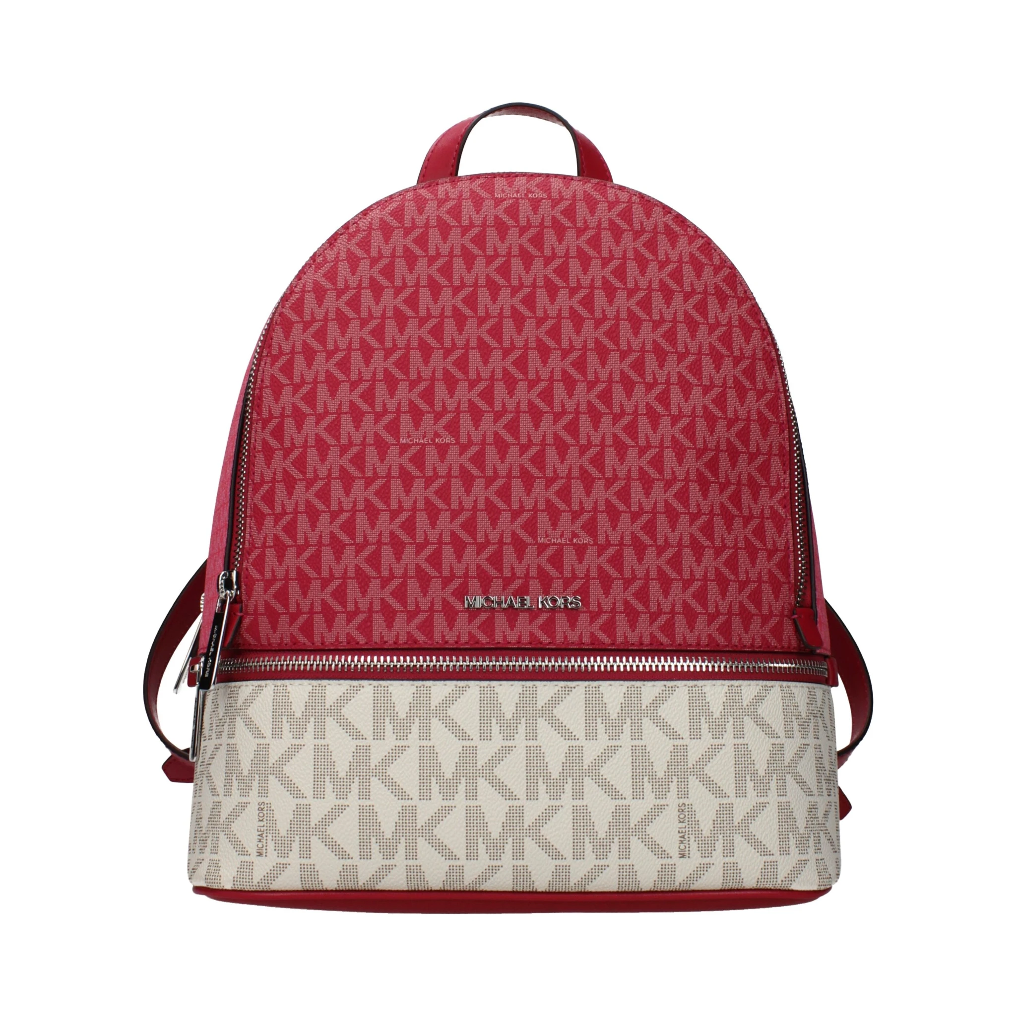 Beige Fabric Backpack