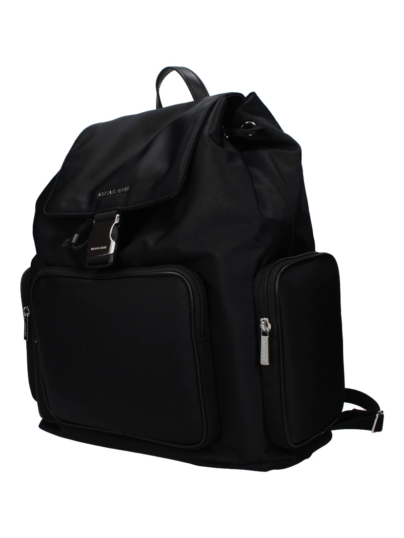 Black Fabric Backpack
