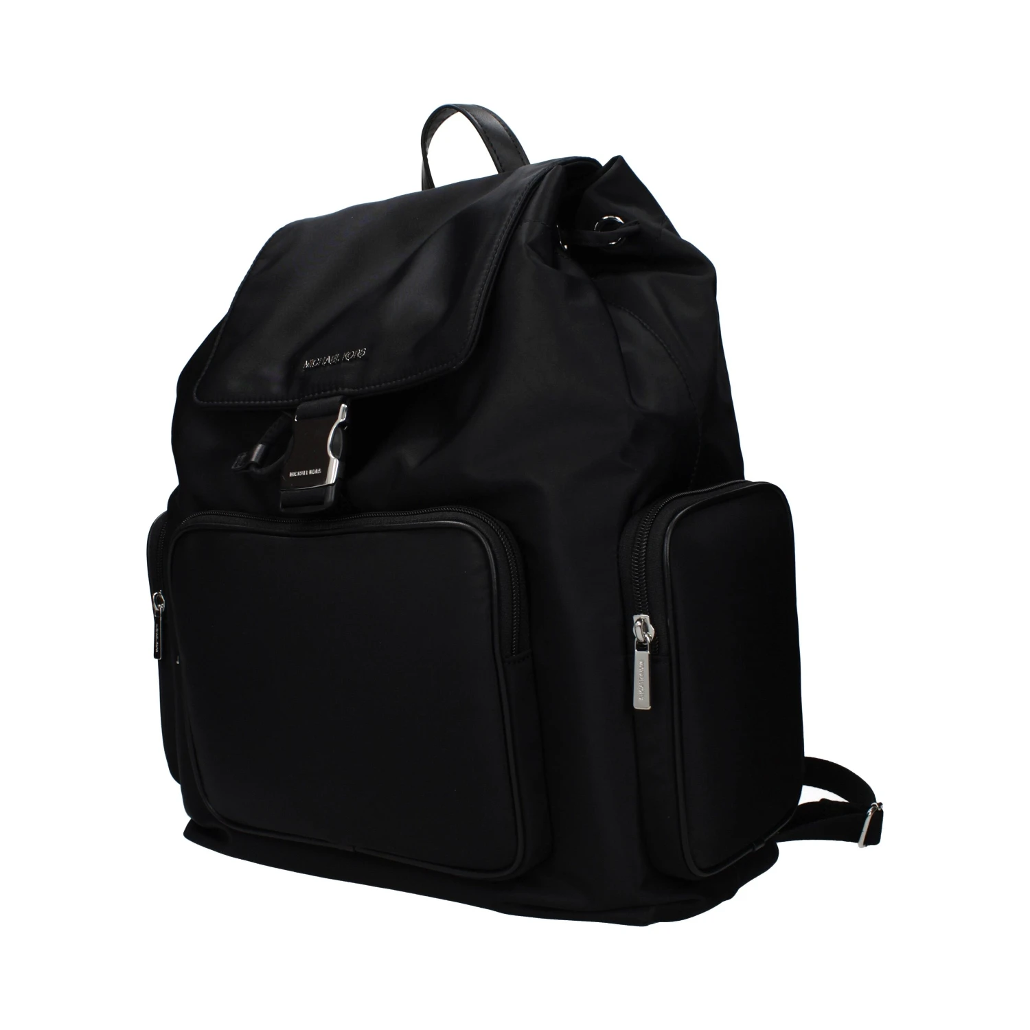 Black Fabric Backpack
