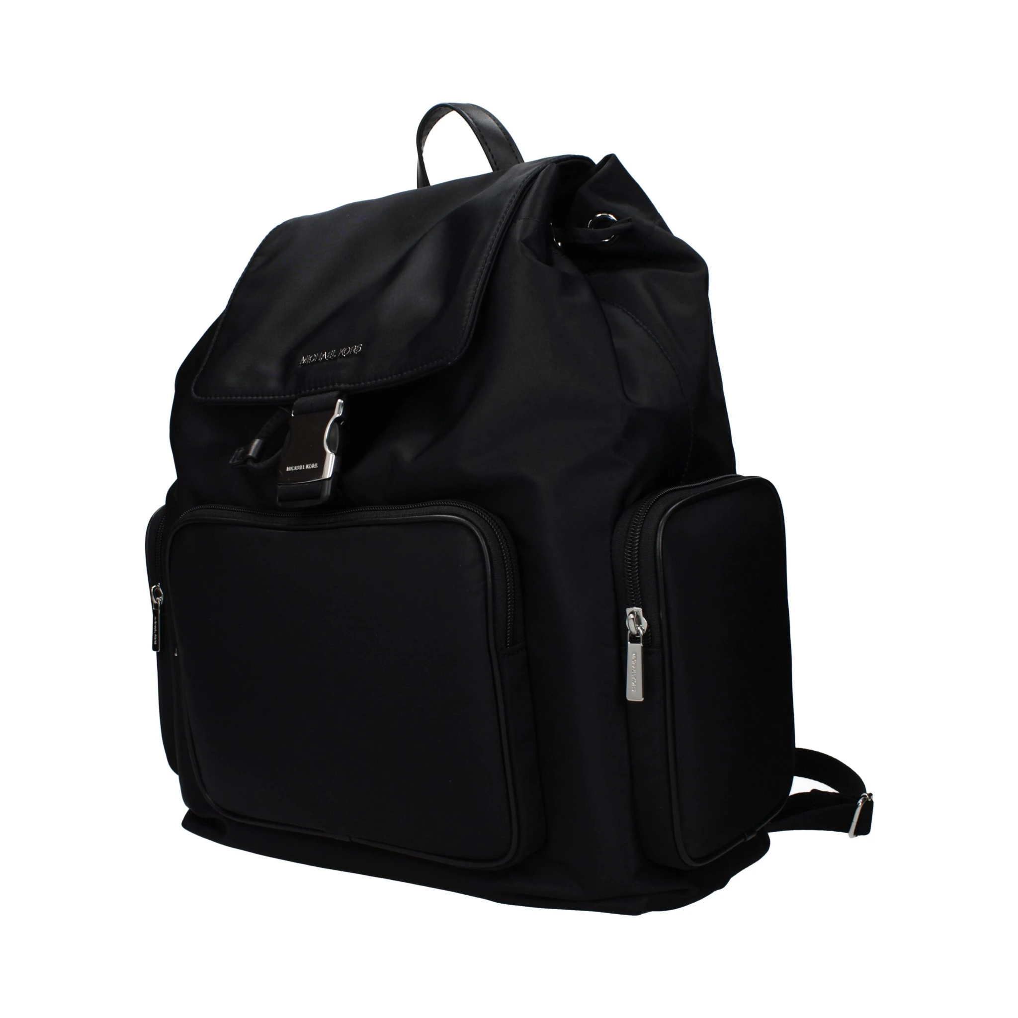 Black Fabric Backpack