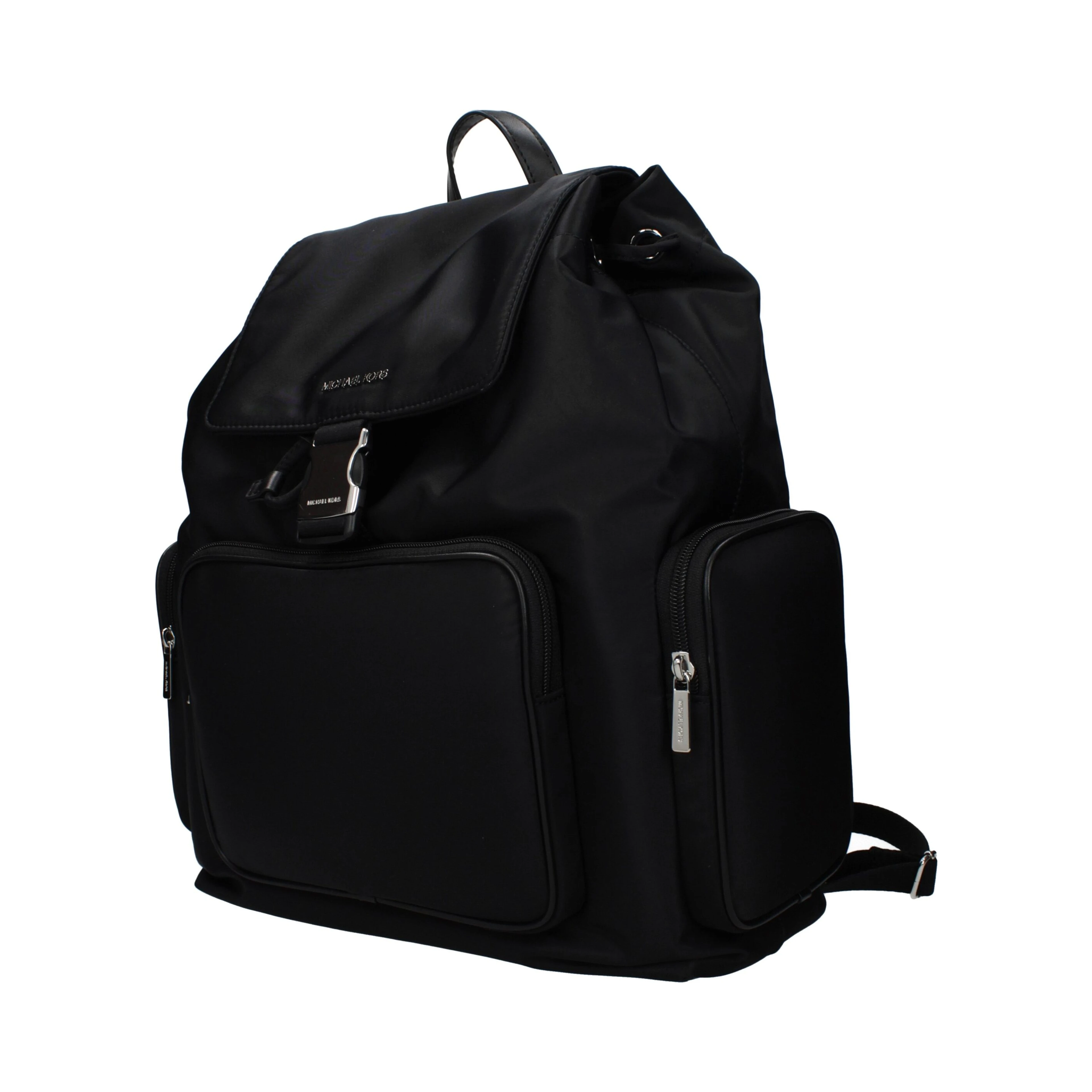 Black Fabric Backpack