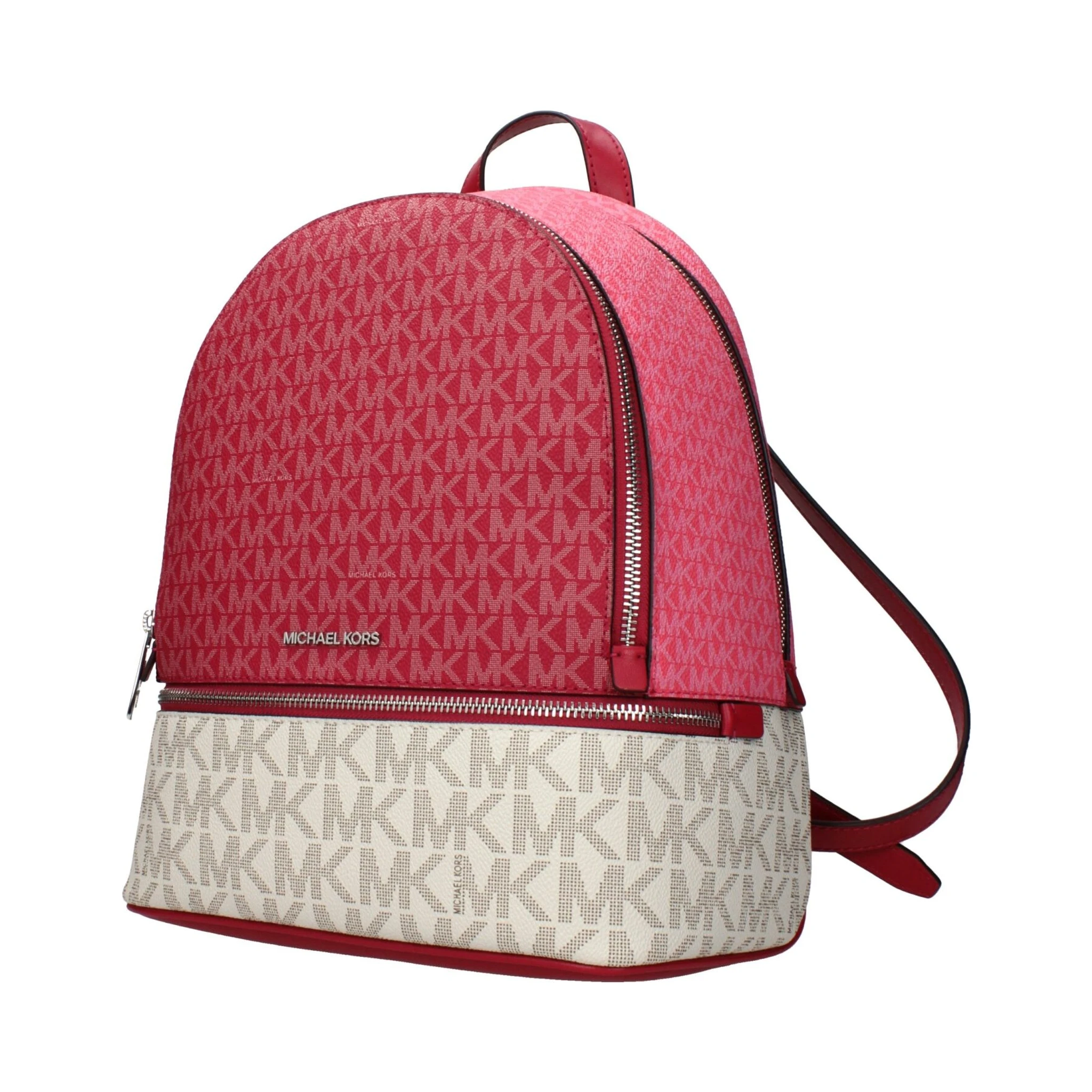 Beige Fabric Backpack