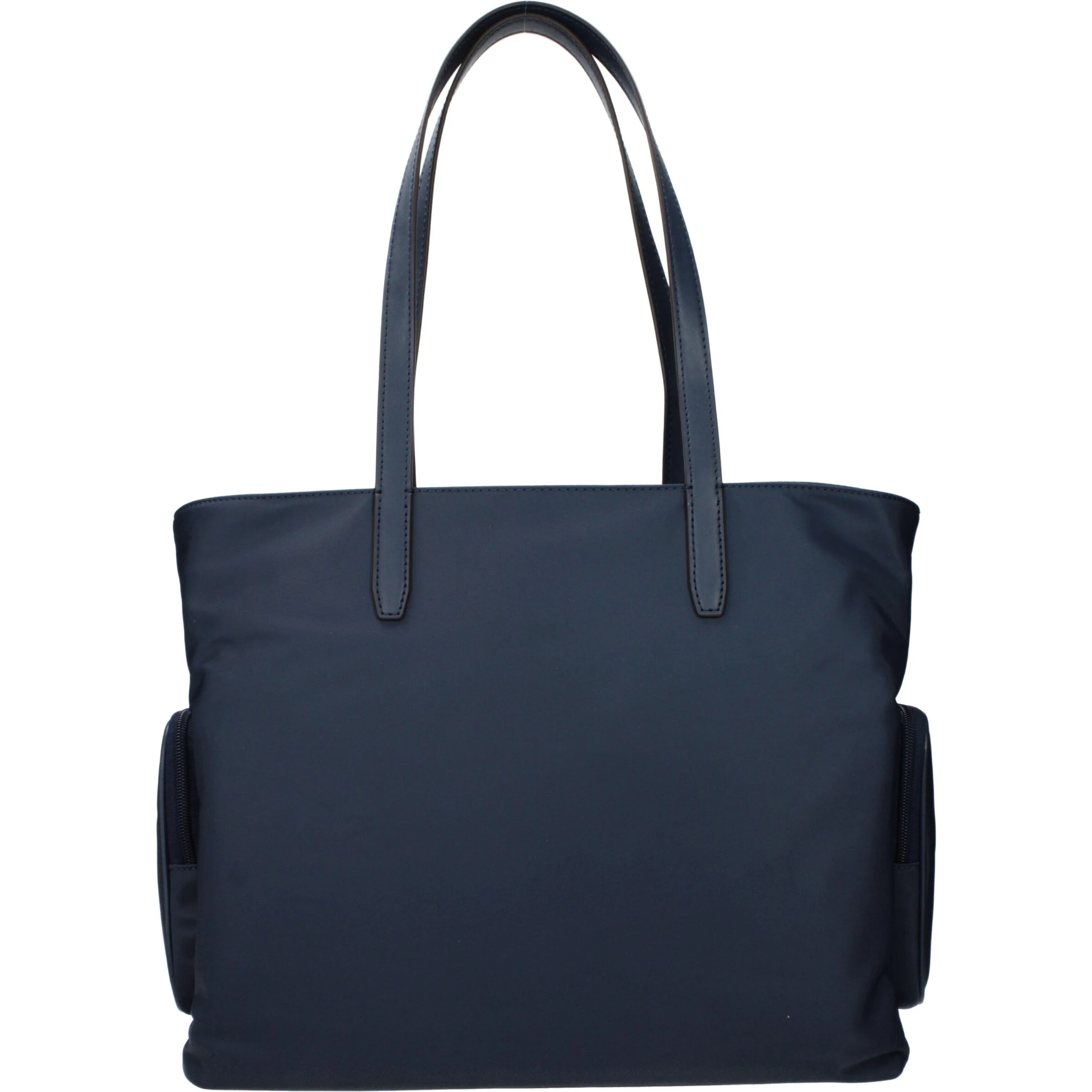 Blue Fabric Shoulder Bag