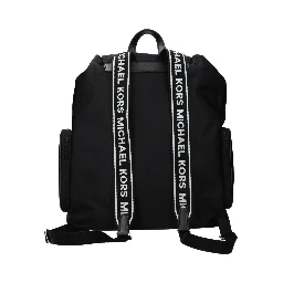 Black Fabric Backpack