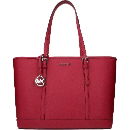 Red Leather Shoulder Bag