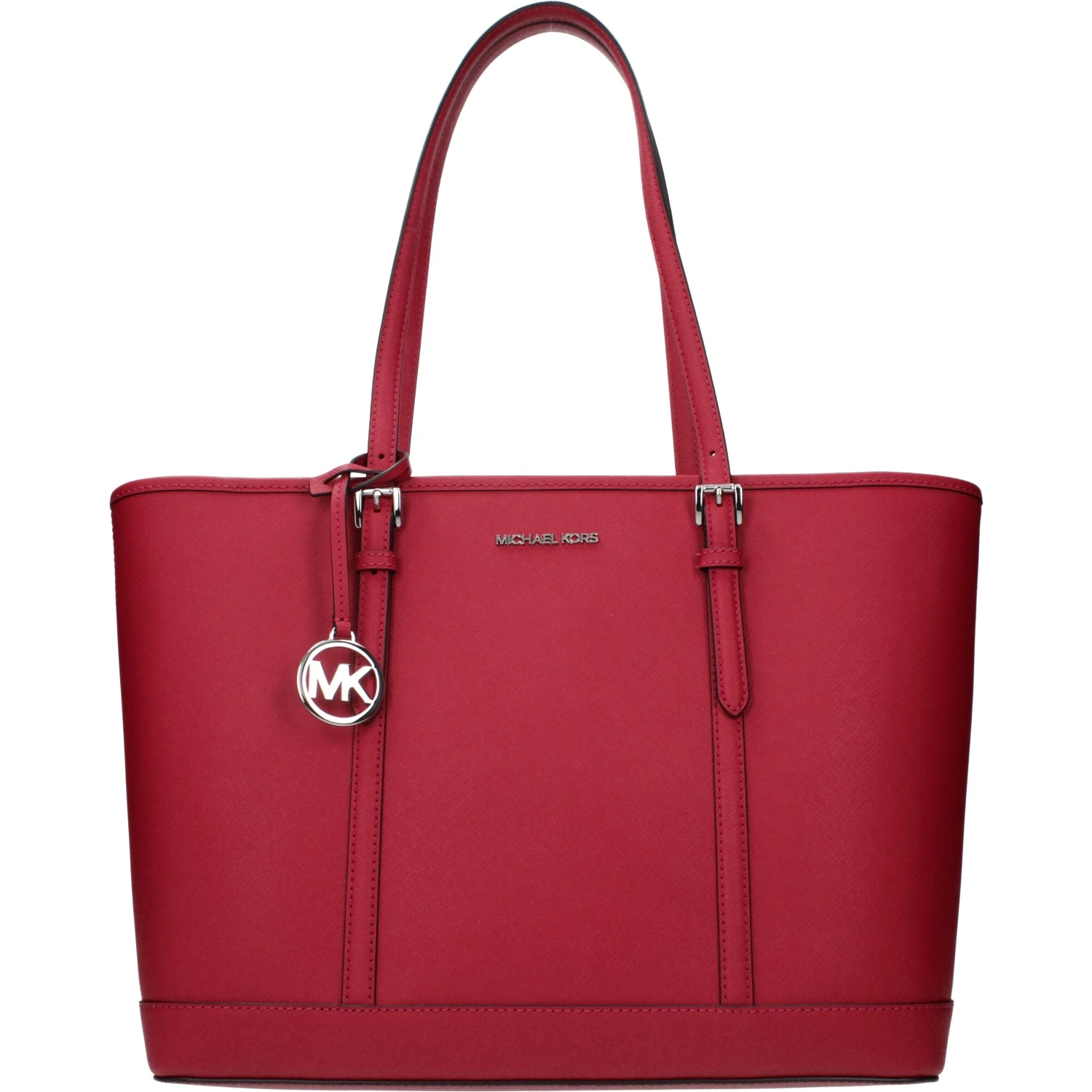 Red Leather Shoulder Bag