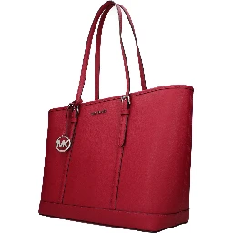 Red Leather Shoulder Bag