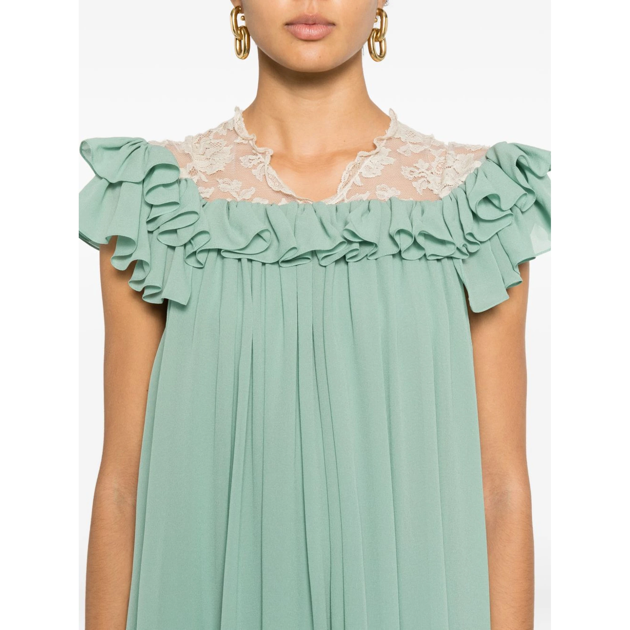 Chloè Dresses Green