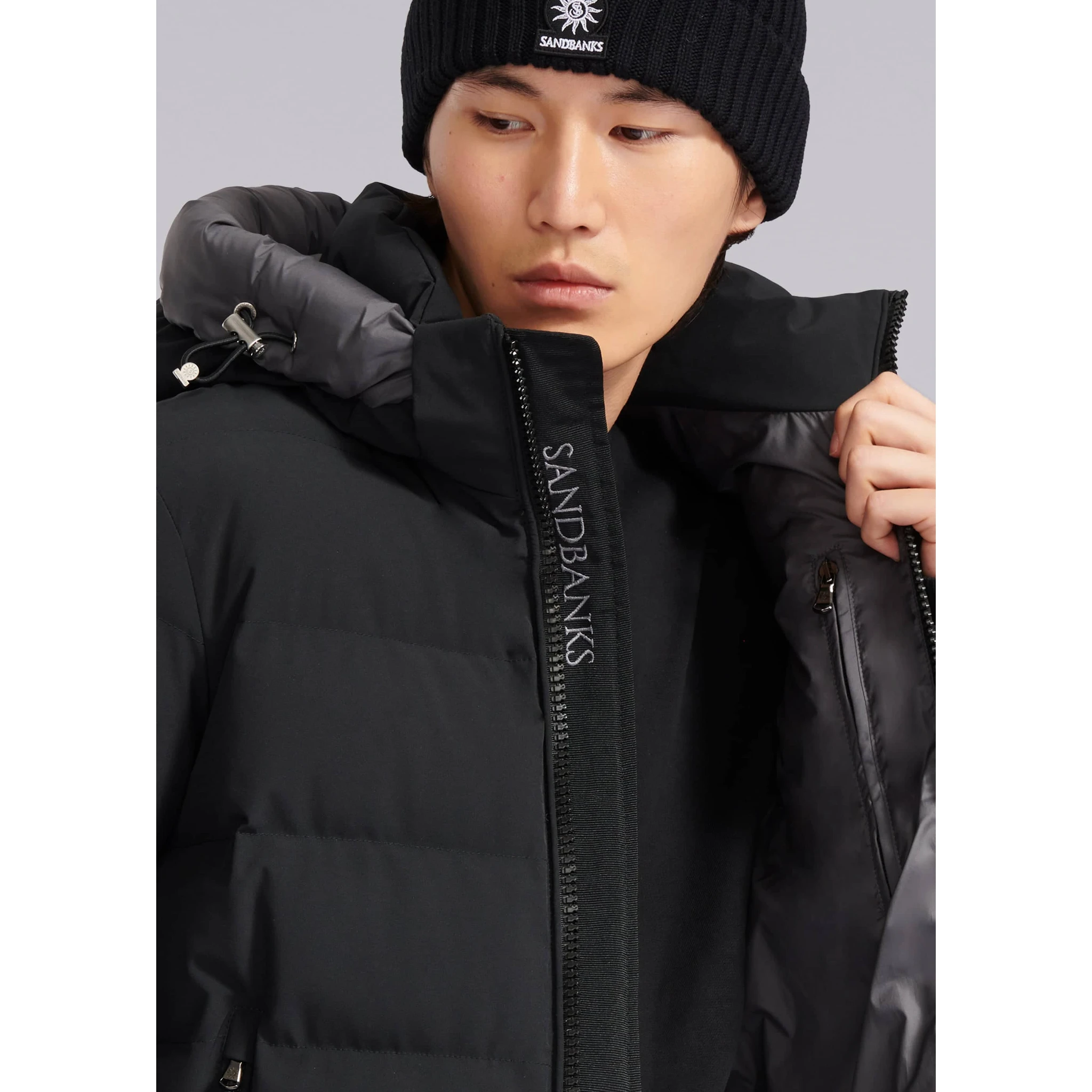 SANDBANKS Jackets Black