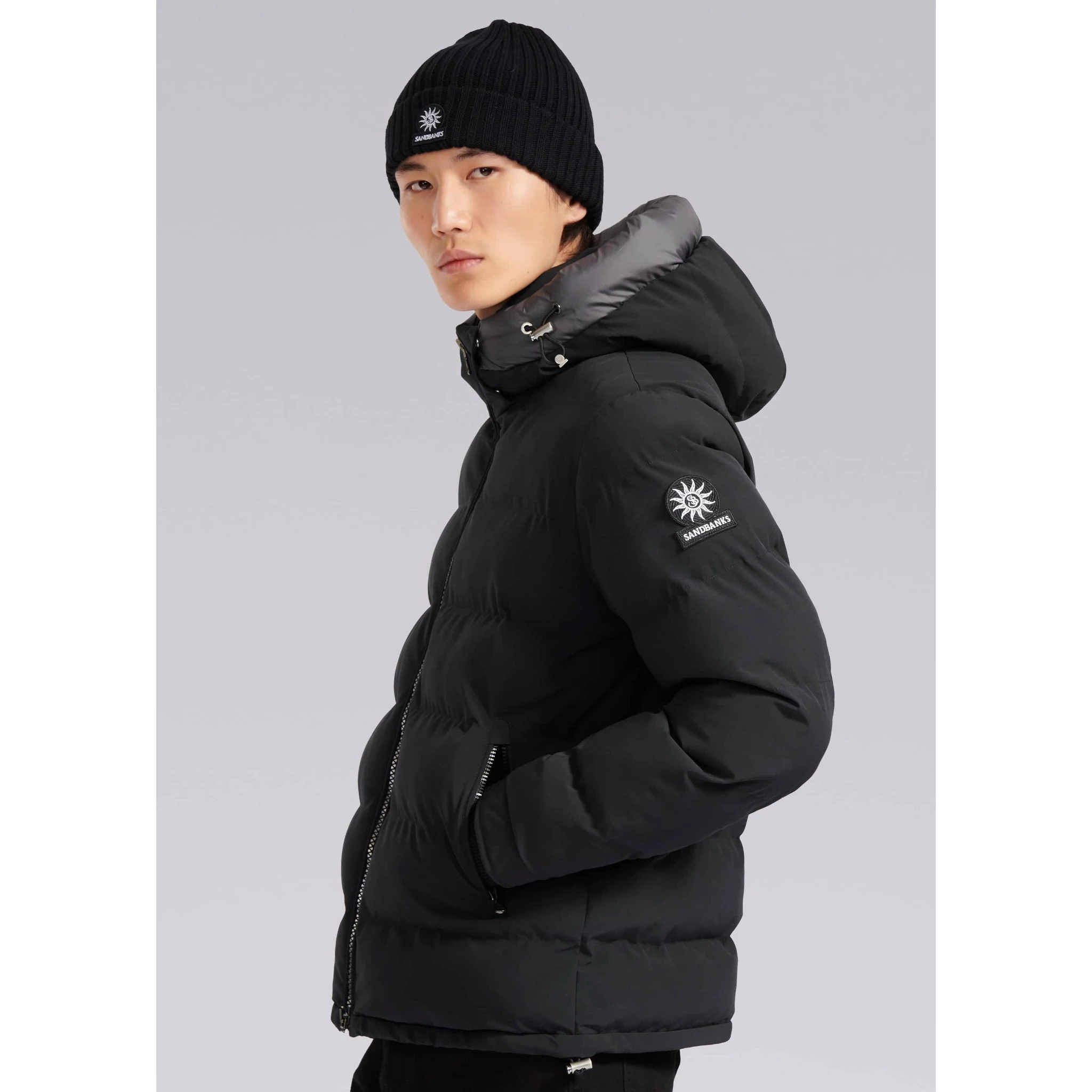 SANDBANKS Jackets Black